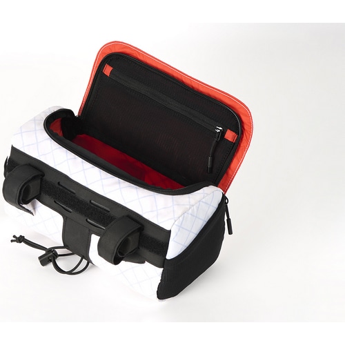 BROMPTON ( �u�����v�g�� ) �t�����g�o�b�O/�n���h���o�b�O BAR BAG ( �o�[�o�b�O ) �z���C�g 4L