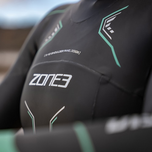 ZONE3 ( ][X[ ) EFbgX[c WOMENfS VISION WETSUIT ( EBY rW EFbgX[c ) ubN/O[ M fB[X