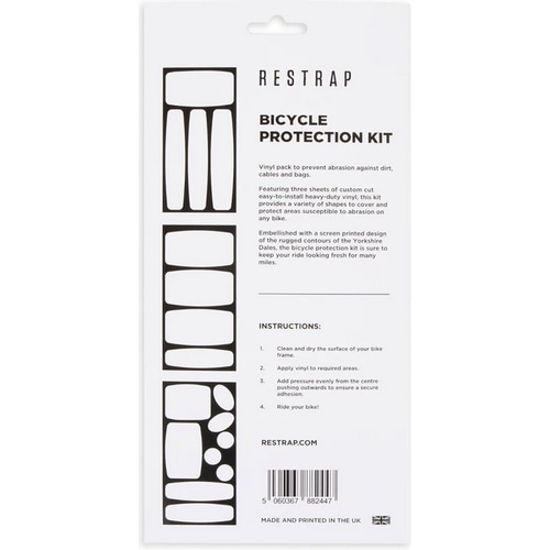 RESTRAP ( リストラップ ) フレームプロテクター BICYCLE PROTECTION KIT ( バイシクルプロテクションキット ) ホワイト