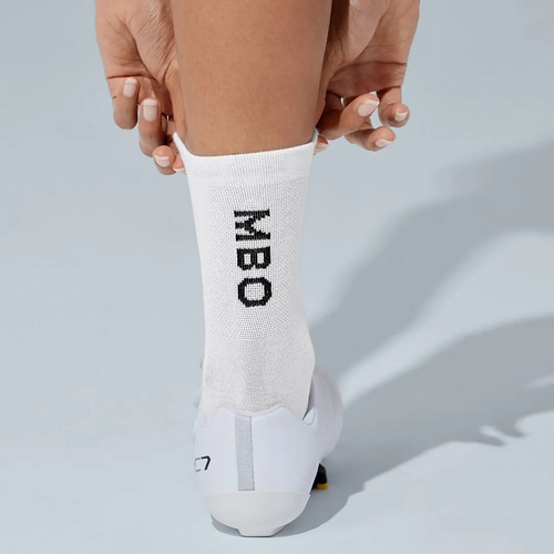 MBO ( �G���r�[�I�[ ) �\�b�N�X AS02 CYCLING SOCKS ( AS02 �T�C�N�����O�\�b�N�X ) �z���C�g L/XL ( 25.0-28.0cm )