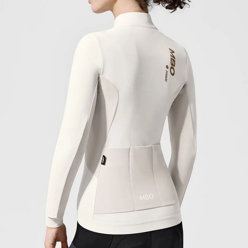 MBO ( �G���r�[�I�[ ) �����W���[�W C172 WOMEN'S LONG SLEEVE THERMAL JERSEY ( �E�B�����Y �����O�X���[�u �T�[�}���W���[�W ) ���[���z���C�g S ���f�B�[�X