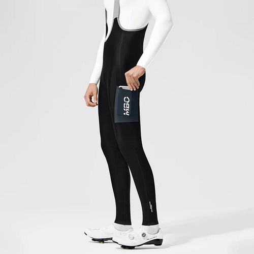 MBO ( エムビーオー ) ビブタイツ T162C MEN'S THERMAL CARGO BIB TIGHTS ( メンズ サーマル カーゴ ビブタイツ ) ブラック S