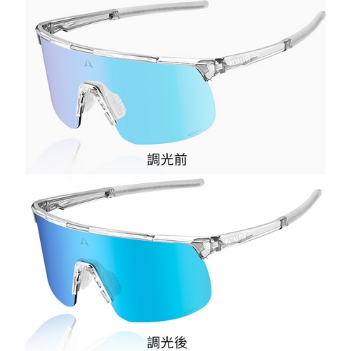 ALTALIST ( アルタリスト ) サングラス KAKU SP5 ( カク エスピーファイブ ) クリスタルクリア ( ブルーミラー/VIV20調光 )