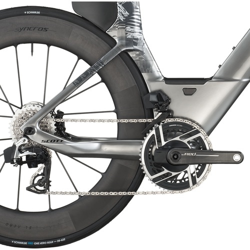 SCOTT ( スコット ) トライアスロンバイク・TTバイク PLASMA RC ULTIMATE ( プラズマ RC アルティメイト ) クローム シルバー XS (身長目安165cm前後)