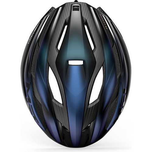 MET ( メット ) スポーツヘルメット TRENTA 3K CARBON MIPS ( トレンタ 3K カーボン ミップス ) ブルー  イリディセント/マット M ( 56-58cm )