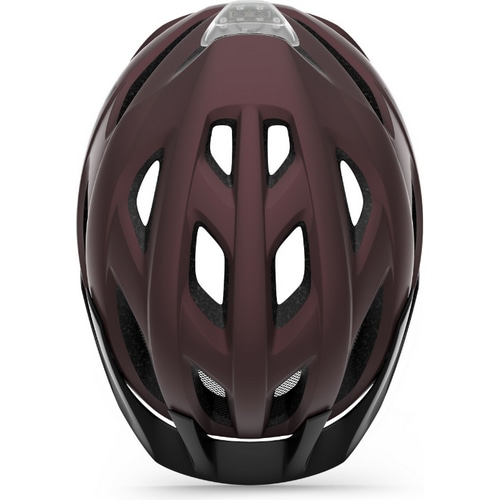 MET ( メット ) スポーツヘルメット CROSSOVER ( クロスオーバー ) バーガンディ / マット UN (52-59cm)