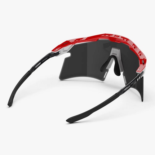 SCICON ( シーコン ) サングラス AEROSHADE 2.0 TITANIUM ( エアロシェイド 2.0 チタニウム ) UAE エミレーツ ホワイト レッド