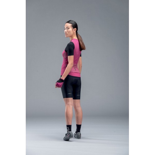 NORTH WAVE ( ノースウェーブ ) 半袖ジャージ EXTREME WOMAN JERSEY SHORT SLEEVE ピンクオーキッドブラック M レディース