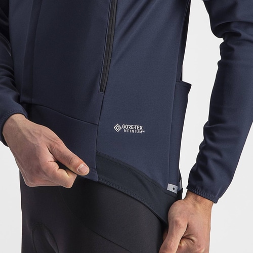CASTELLI ( �J�X�e�� ) �W���P�b�g PERFETTO ROS2 CONVERTIBLE JACKET 414�T�r���u���[/�V���o�[�O���[ M