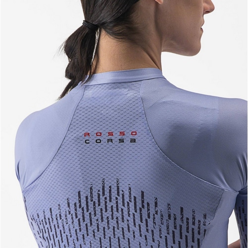 CASTELLI ( カステリ ) 半袖ジャージ AERO PRO W JERSEY ( エアロ プロ ウィメンズ ジャージー ) 534 バイオレット ミスト S レディース