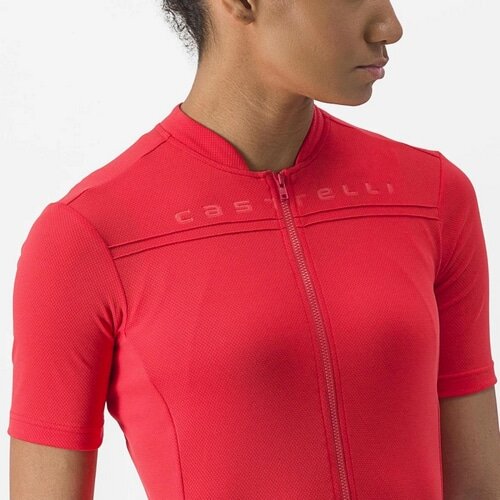 CASTELLI ( カステリ ) 半袖ジャージ ANIMA 4 JERSEY ( アニマ 4 ジャージ ) ハイビスカス S レディース