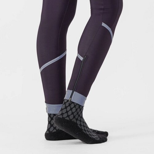CASTELLI ( カステリ ) タイツ VELOCISSIMA THERMAL TIGHT ( ヴェロチッシマ サーマル タイツ ) ダークナイトシャドー/シルバーリフレックス S レディース