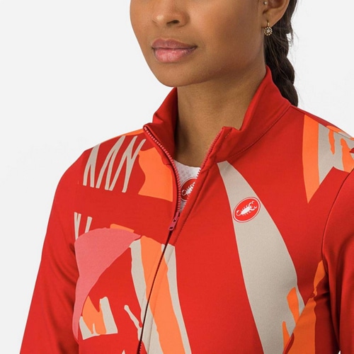 CASTELLI ( JXe ) W[W TROPICALE LS JERSEY ( gsJ[ OX[u W[W ) 654 ~lbh M