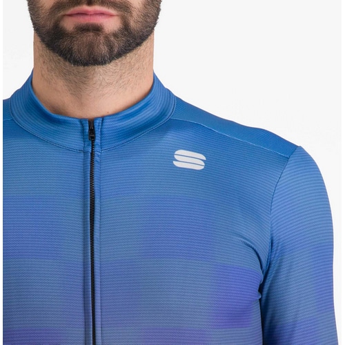 SPORTFUL ( スポルトフル ) 長袖ジャージ ROCKET THERMAL JERSEY ( ロケット サーマル ジャージ ) ブルー デニム  ナイトシェイド L