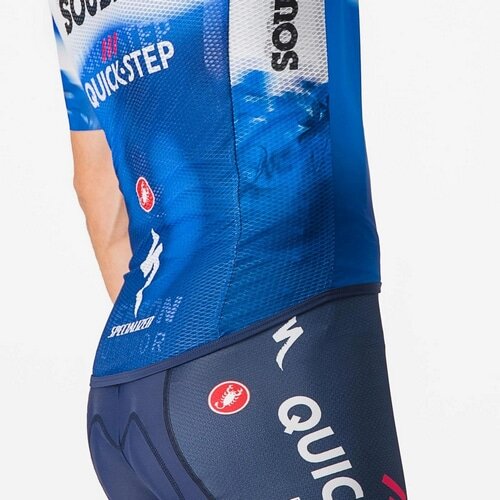 CASTELLI ( カステリ ) ベスト・ジレ PRO LIGHT WIND VEST ( プロ ライト ウィンド ベスト ) セラミックブルー/ホワイト XS