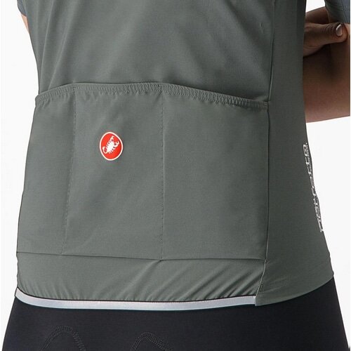 CASTELLI ( カステリ ) 半袖ジャージ PERFETTO RoS 2W WIND JERSEY ( ペルフェット RoS 2 ウィメンズ ウィンド ジャージ ) アーバングレー S レディース
