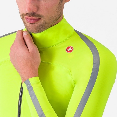 CASTELLI ( �J�X�e�� ) �W���P�b�g ULTRA RAIN CAPE ( �E���g�� ���C�� �P�[�v ) �G���N�g���b�N���C�� S
