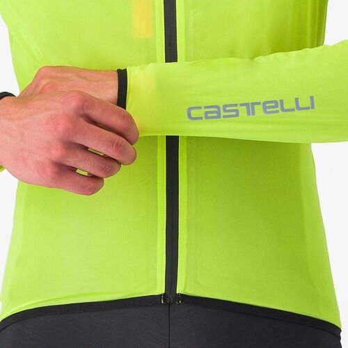 CASTELLI ( JXe ) CEFA SQUALL SHELL JACKET ( XNEH[ VF WPbg ) GNgbNC/ubN M