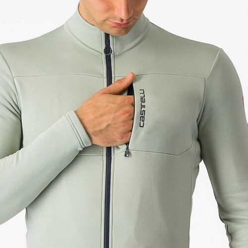 CASTELLI ( カステリ ) 長袖ジャージ UNLIMITED TRAIL 2 JERSEY ( アンリミテッド トレイル 2 ジャージ ) ディフェンダーグリーン M