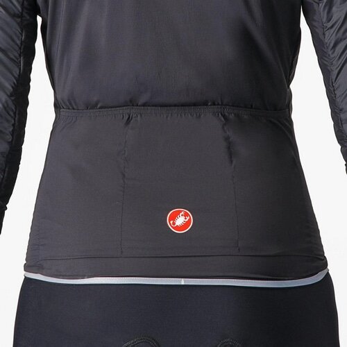 CASTELLI ( カステリ ) ジャケット FLY DIRECT W JACKET ( フライ ダイレクト ウィメンズ ジャケット ) ライトブラック/シルバーグレー S レディース