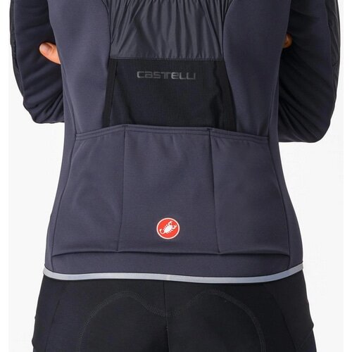 CASTELLI ( カステリ ) ジャケット UNLIMITED W JACKET ( アンリミテッド ウィメンズ ジャケット ) ライトブラック/ダークグレー S レディース