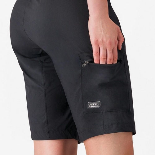 CASTELLI ( �J�X�e�� ) �J�W���A���p���c UNLIMITED ADVENTURE BAGGY W SHORT ( �A�����~�e�b�h �A�h�x���`���[ �o�M�[ �E�B�����Y �V���[�c ) �u���b�N S ���f�B�[�X