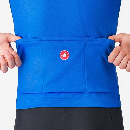 CASTELLI ( �J�X�e�� ) �����W���[�W ENTRATA 6 JERSEY ( �G���g���[�^ 6 �W���[�W ) �A�b�Y�[���C�^���A/�V���o�[ �O���[/MOC M