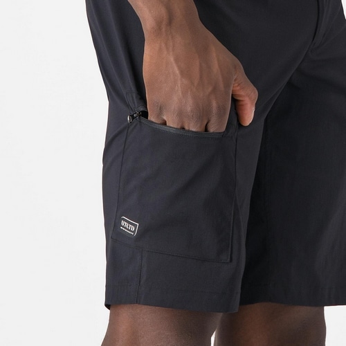 CASTELLI ( �J�X�e�� ) �J�W���A���p���c UNLIMITED ADVENTURE BAGGY SHORT ( �A�����~�e�b�h �A�h�x���`���[ �o�M�[ �V���[�c ) �u���b�N M