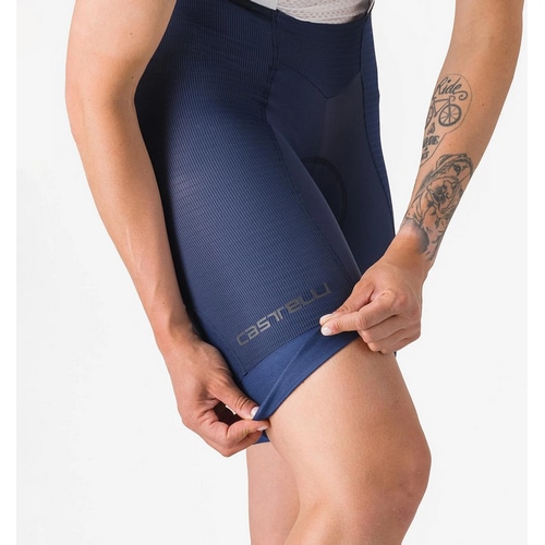 CASTELLI ( カステリ ) ビブショーツ A/C W BIBSHORT ( A/C ウィメンズ ビブショーツ ) ベルジャンブルー S レディース