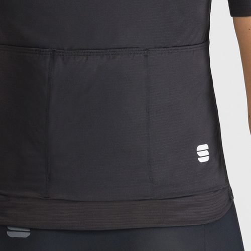 SPORTFUL ( スポルトフル ) 半袖ジャージ SUPERNOVA W JERSEY ( スーパーノヴァ ウィメンズ ジャージ ) ブラック S レディース