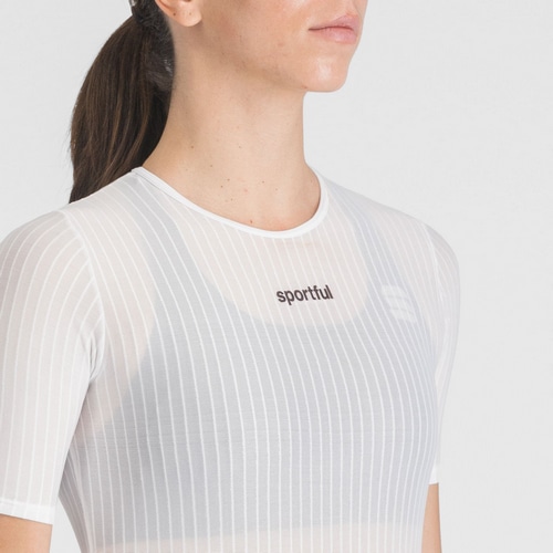 SPORTFUL ( スポルトフル ) 半袖インナー PRO BASELAYER W TEE ( プロ ベースレイヤー ウィメンズ ティー ) ホワイト S レディース
