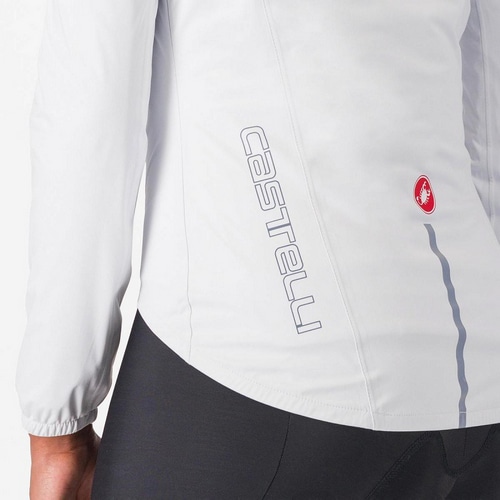 CASTELLI ( カステリ ) レインウェア EMERGENCY 3 W RAIN JACKET ( エマージェンシー 3 W レインジャケット ) 001 ホワイト S レディース