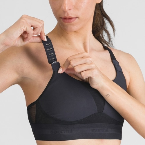 SPORTFUL ( �X�|���g�t�� ) �m�[�X���[�u�C���i�[ ESSENTIAL W BRA ( �G�b�Z���V���� �E�B�����Y �u�� ) �u���b�N S ���f�B�[�X
