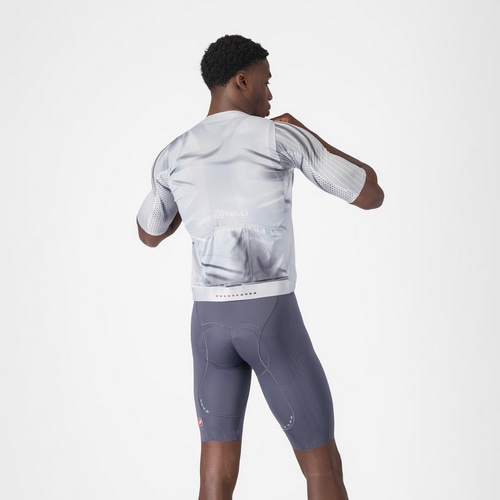 CASTELLI ( カステリ ) ビブショーツ FREE AERO RACE S BIBSHORT ( フリー エアロ レース S ビブショーツ ) スモーキーグレー L