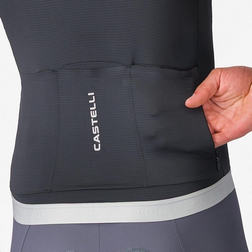 CASTELLI ( カステリ ) 半袖ジャージ ESPRESSO 2 JERSEY ( エスプレッソ 2 ジャージ ) ブラック M