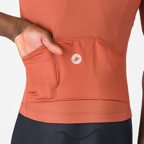 CASTELLI ( �J�X�e�� ) �����W���[�W ENTRATA APEX JERSEY ( �G���g���[�^ �A�y�b�N�X �W���[�W ) �p�v���J/�V���o�[���[�� M