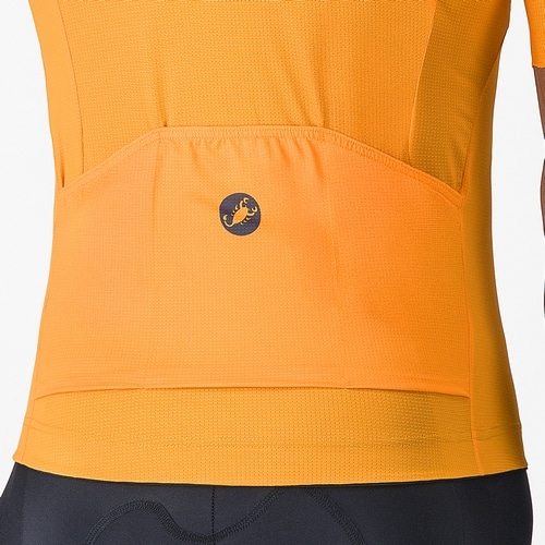 CASTELLI ( �J�X�e�� ) �����W���[�W ENTRATA APEX JERSEY ( �G���g���[�^ �A�y�b�N�X �W���[�W ) �r�r�b�h�I�����W/�g���C���C�g�u���[ L
