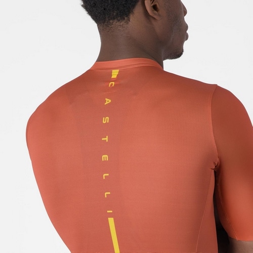 CASTELLI ( �J�X�e�� ) �����W���[�W DRITTONE LOGO JERSEY ( �h���b�g�[�l ���S �W���[�W ) �p�v���J/�}���S�[���q�[�g S