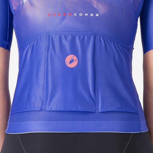CASTELLI ( �J�X�e�� ) �����W���[�W CLIMBER'S A/C W JERSEY ( �N���C�}�[�Y A/C �E�B�����Y �W���[�W ) �E���g���o�C�I���b�g/�p�[�v���~�X�g-�s���N S