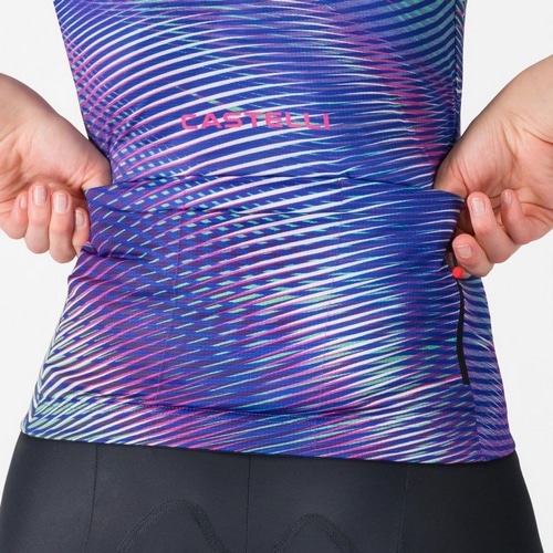 CASTELLI ( �J�X�e�� ) �����W���[�W COSMIC VORTEX JERSEY ( �R�Y�~�b�N �{���e�b�N�X �W���[�W ) �}���`�J���[�E���g���o�C�I���b�g���[�Y M ���f�B�[�X
