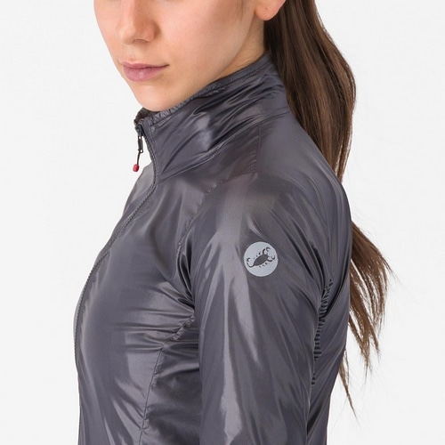 CASTELLI ( �J�X�e�� ) �W���P�b�g ARIA SHELL 2 W JACKET ( �A���A �V�F�� 2 �E�B�����Y �W���P�b�g ) �_�[�N�O���[ S ���f�B�[�X