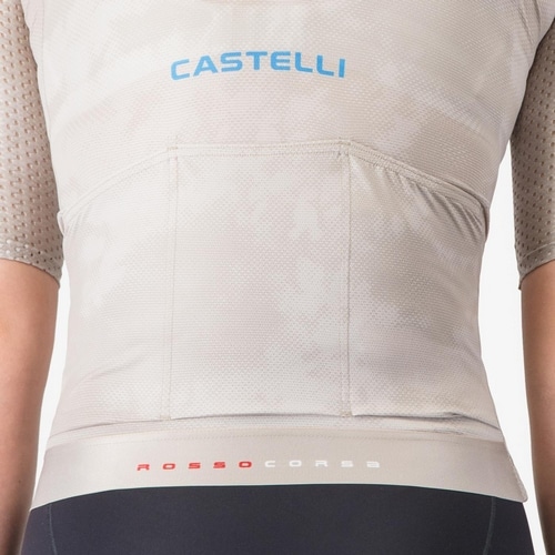CASTELLI ( �J�X�e�� ) �����W���[�W AERO RACE 8S W JERSEY ( �G�A�� ���[�X 8S �E�B�����Y �W���[�W ) �N���C XS ���f�B�[�X