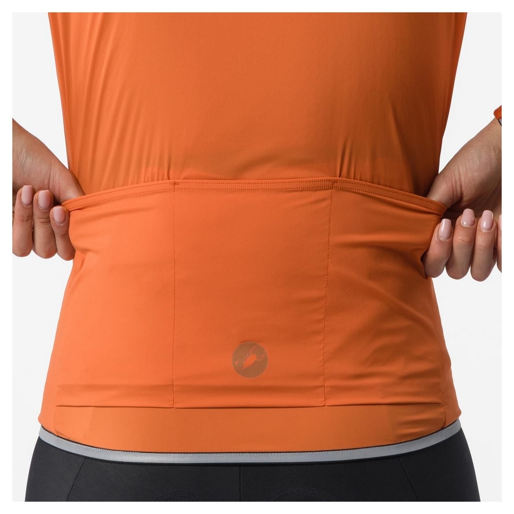 CASTELLI ( カステリ ) ジャケット FLY DIRECT W JACKET ( フライ ダイレクト W ジャケット ) ラヴァ レッド S レディース