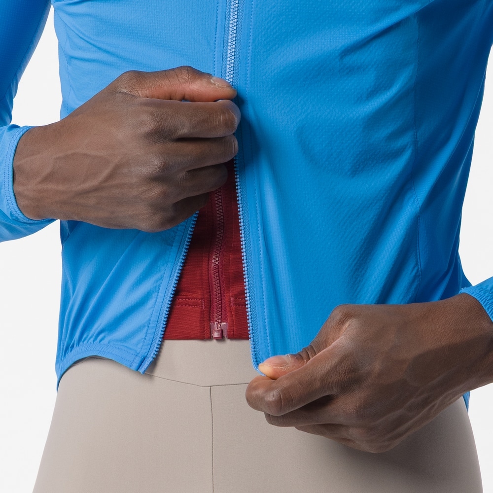 CASTELLI ( カステリ ) ジャケット TRANSITION AIR JACKET ( トランジション エア ジャケット ) ブルーサーキット M
