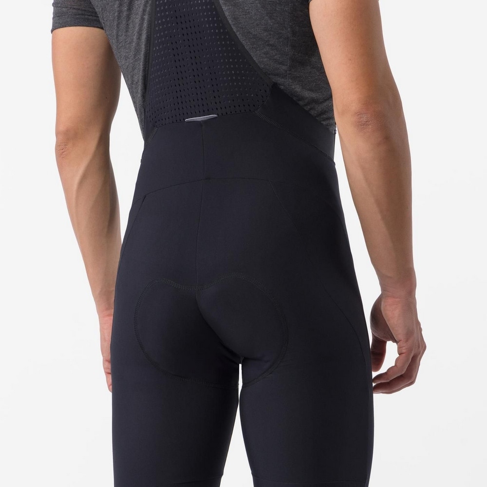 CASTELLI ( カステリ ) ビブタイツ THERMOWOVEN BIBTIGHT ( サーモウーブン ビブタイツ ) ブラック XS