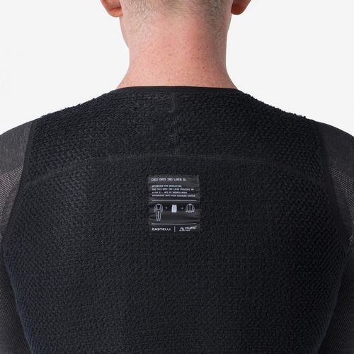 CASTELLI ( カステリ ) ノースリーブインナー COLD DAYS 2ND LAYER VEST ( コールド デイズ 2ND レイヤー ベスト ) ブラック M