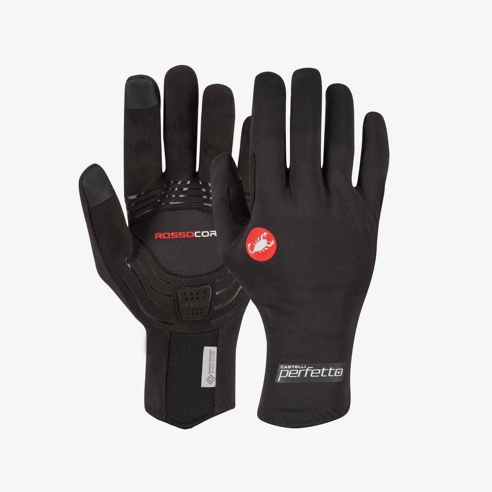 CASTELLI ( カステリ ) ウィンターグローブ PERFETTO RoS 2 GLOVE ( ペルフェット RoS 2 グローブ ) ブラック M