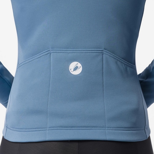 CASTELLI ( カステリ ) 長袖ジャージ SINERGIA 3 JERSEY FZ ( シネルジア 3 ジャージ FZ ) スチールブルー S レディース