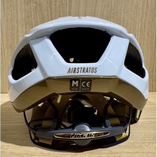 LIMAR ( リマール ) スポーツヘルメット AIR STRATOS LIMITED EDTION ( エアー ストラトス リミテッドエディション ) アイスホワイトゴールド L ( 57-61cm )