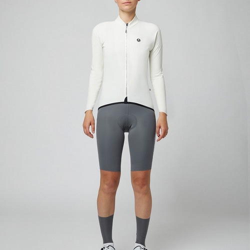 PISSEI ( sZC ) W[W PRIMAPELLE WOMEN WINTER LONG SLEEVE JERSEY ( v}y E[} EC^[ OX[u W[W ) zCg ( BIANCO ) S fB[X